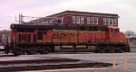 BNSF coal train DPU